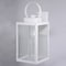 Vaxcel Medinah 1 Light Dusk to Dawn White Outdoor Wall Lantern Clear Glass T0554 - alternate 5